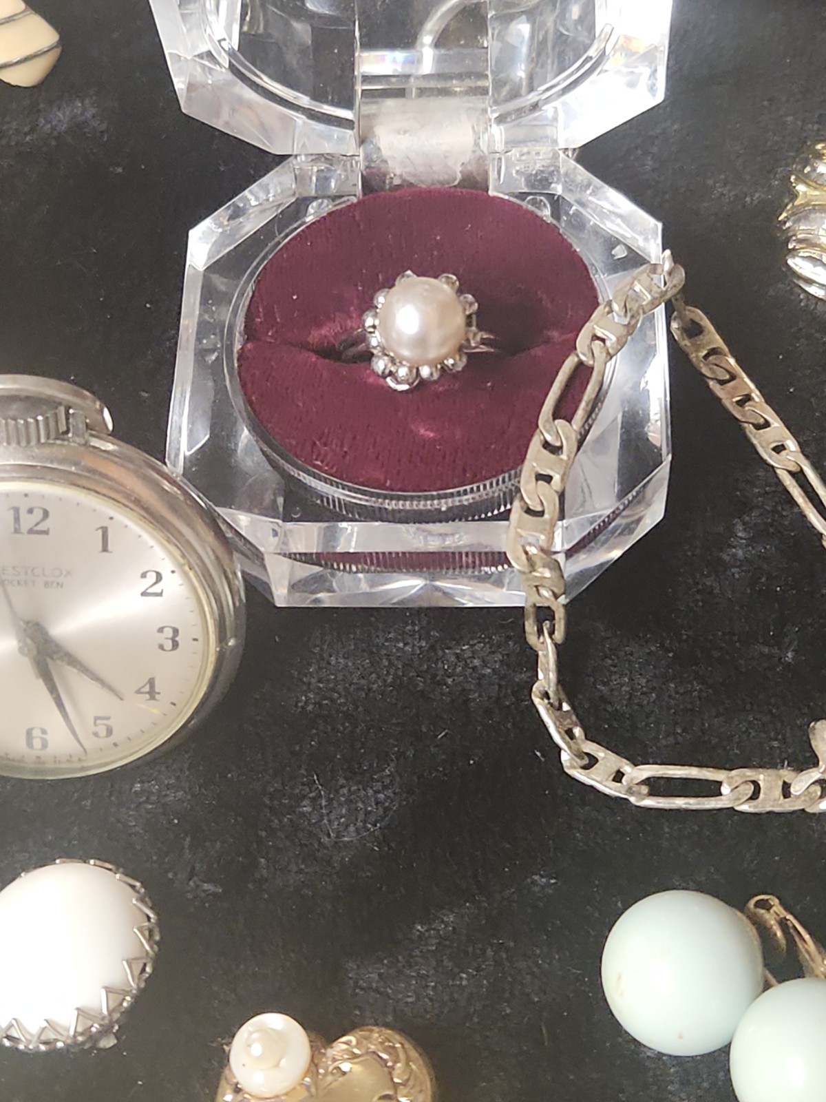 Vtg & Art Deco Mixed #4 Jewelry Lot ( 34 )