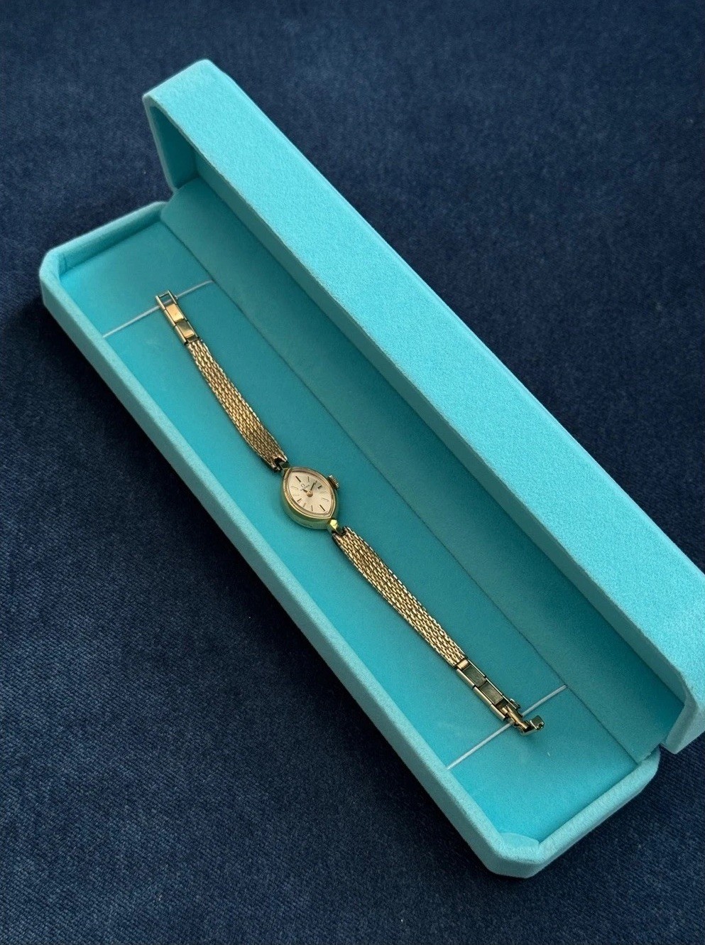Vintage OMEGA 17 Jewels 1OK gold-filled Manual Wind Cocktail Watch