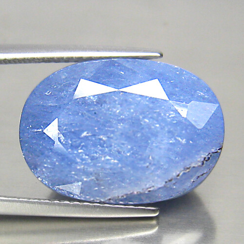 23.14Ct UNHEATED NATURAL BLUE SAPPHIRE GEMSTONE FROM MADAGASCAR
