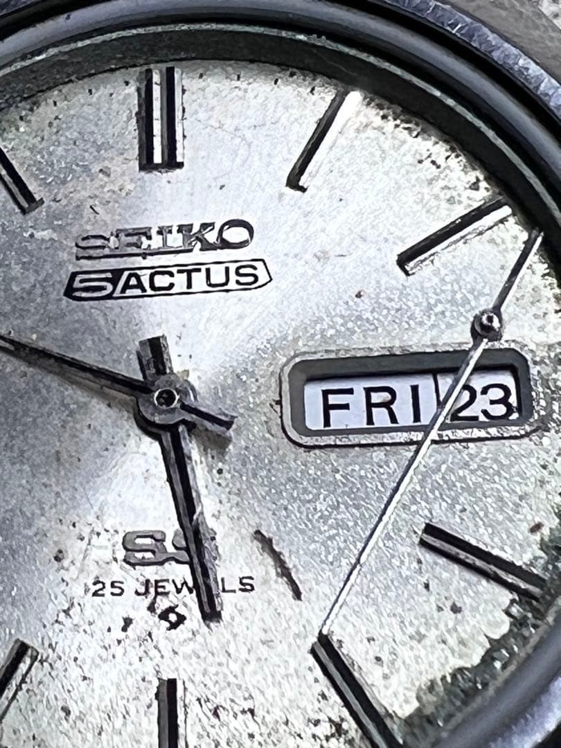 SEIKO ACTUS 6106-8600 Automatic 25 Jewels – For parts/junk