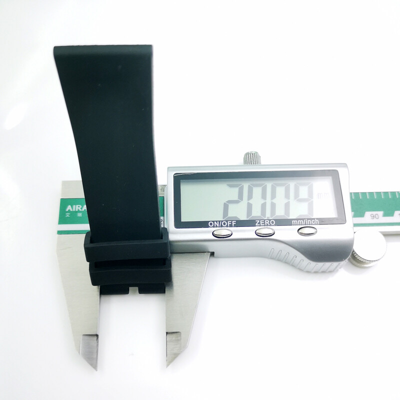 23mm / 20mm 75mm / 120mm FVMQ Rubber Band Strap for BP JB5000 5015 5085