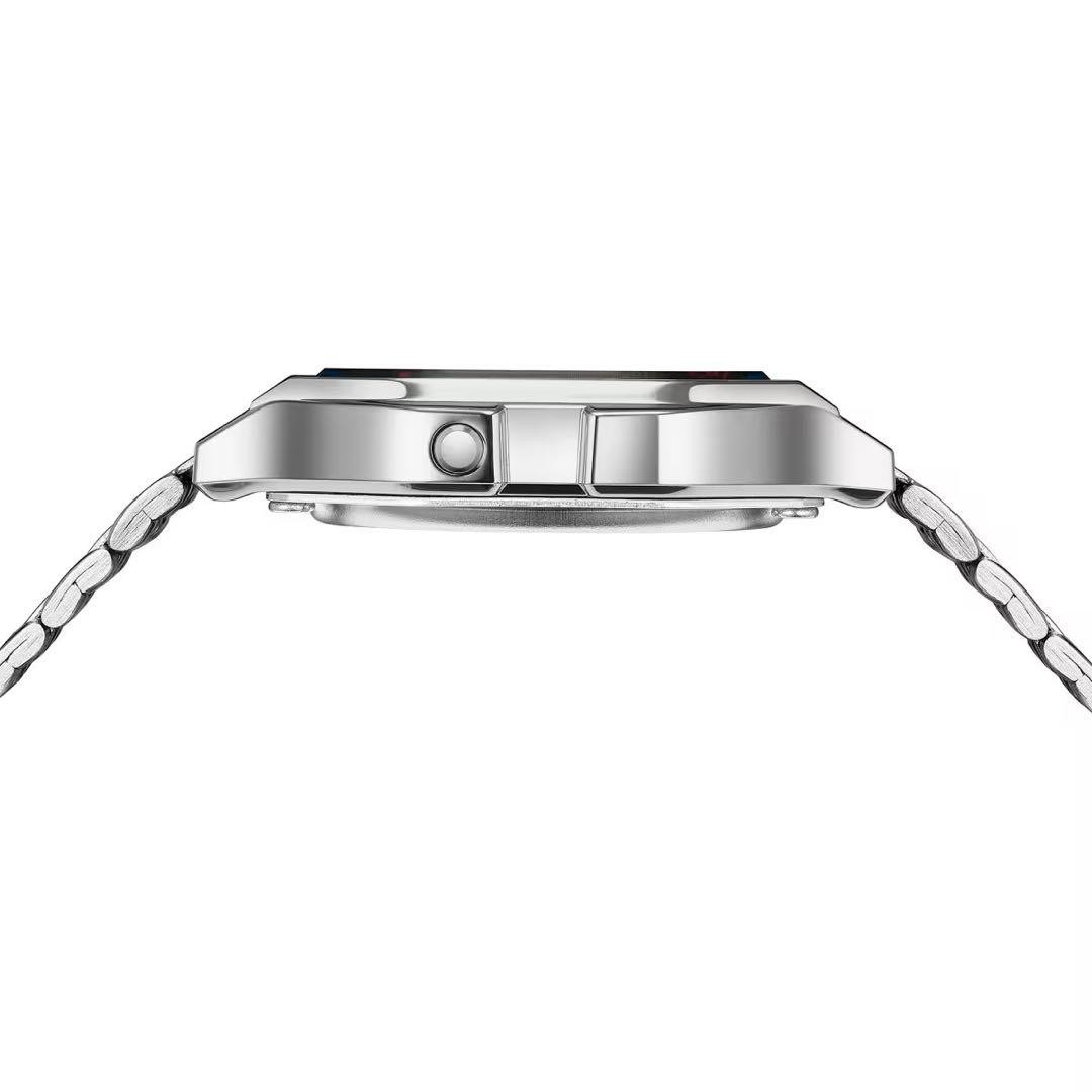 CASIO Standard A159WA-N1JH Quartz Digital Silver Dial Chronograph Watch