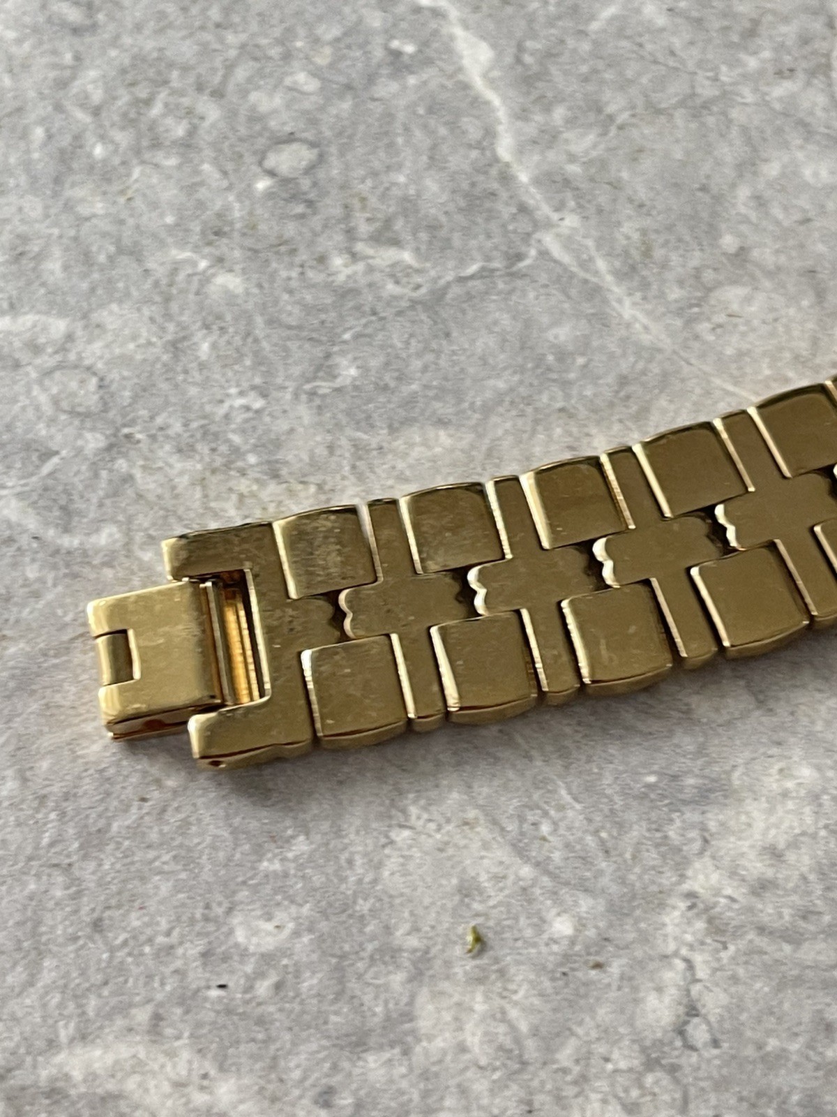 Krug Baumen Baron 4959 KM 18K Gold Plated Watch Men 1990’s Vintage Gold Tone 150