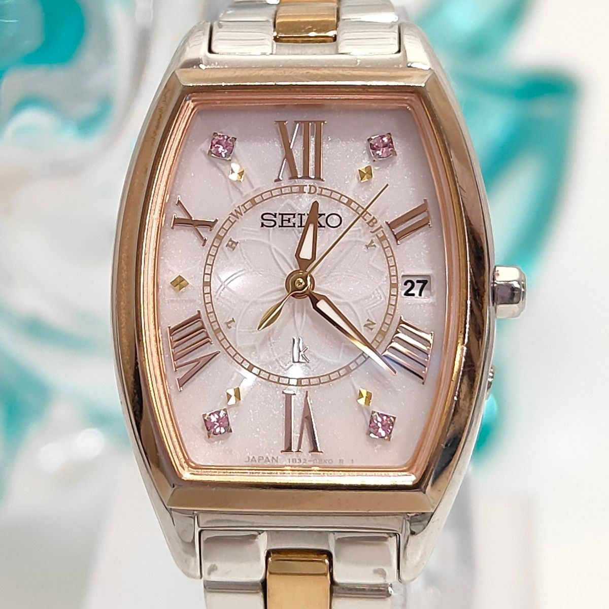 SEIKO LUKIA SSVW198 Radio Solar Limited Pink Watch
