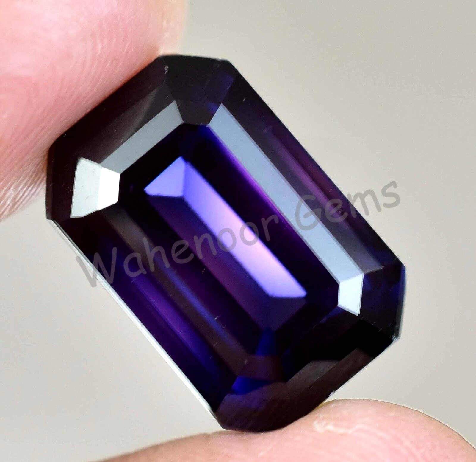 Natural 22.50 Ct Boysenberry Sapphire AGL Certified Fabulous Loose Gemstone