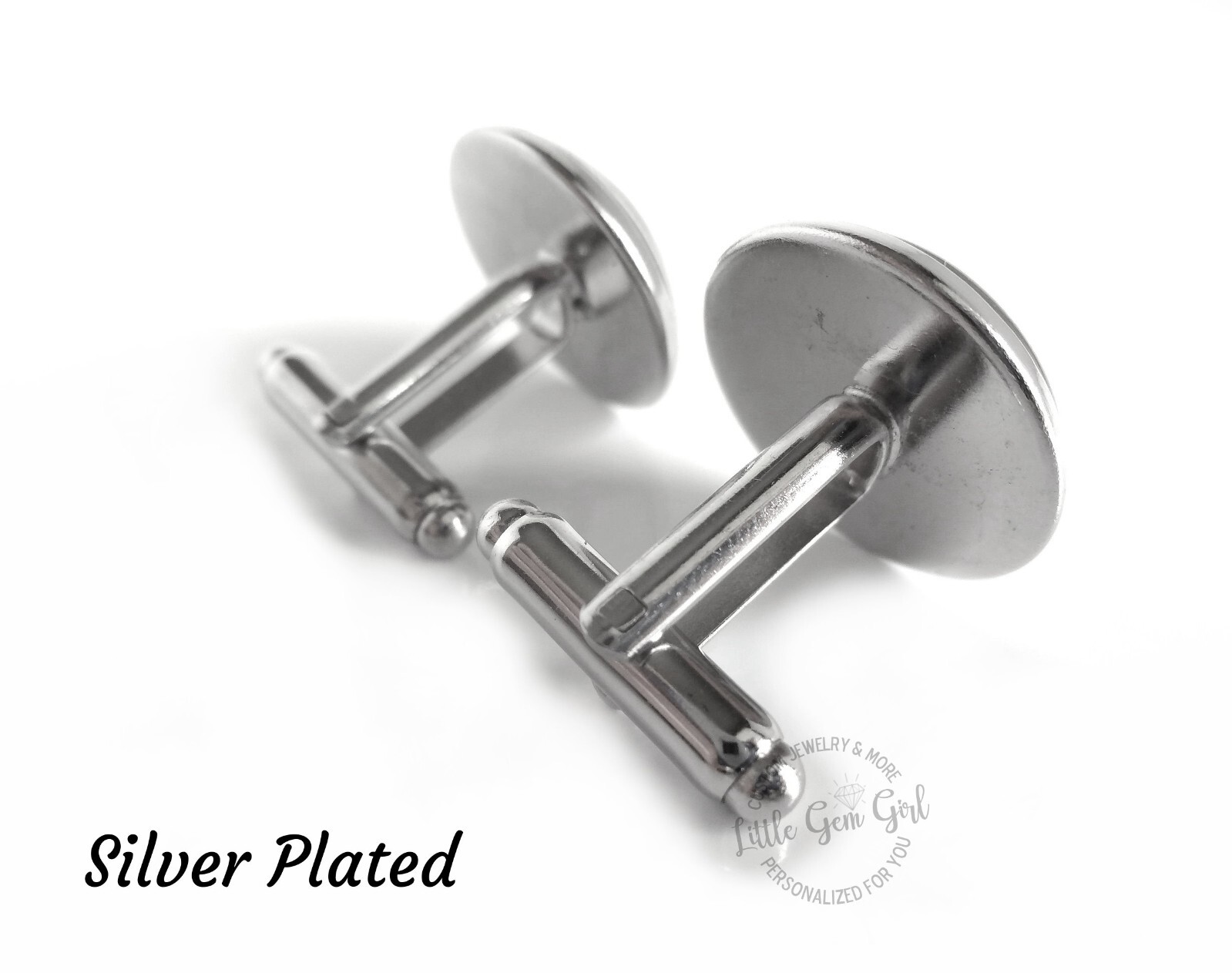 Personalized Monogram Cufflinks Great Gatsby Initials Cuff Links Wedding Gift