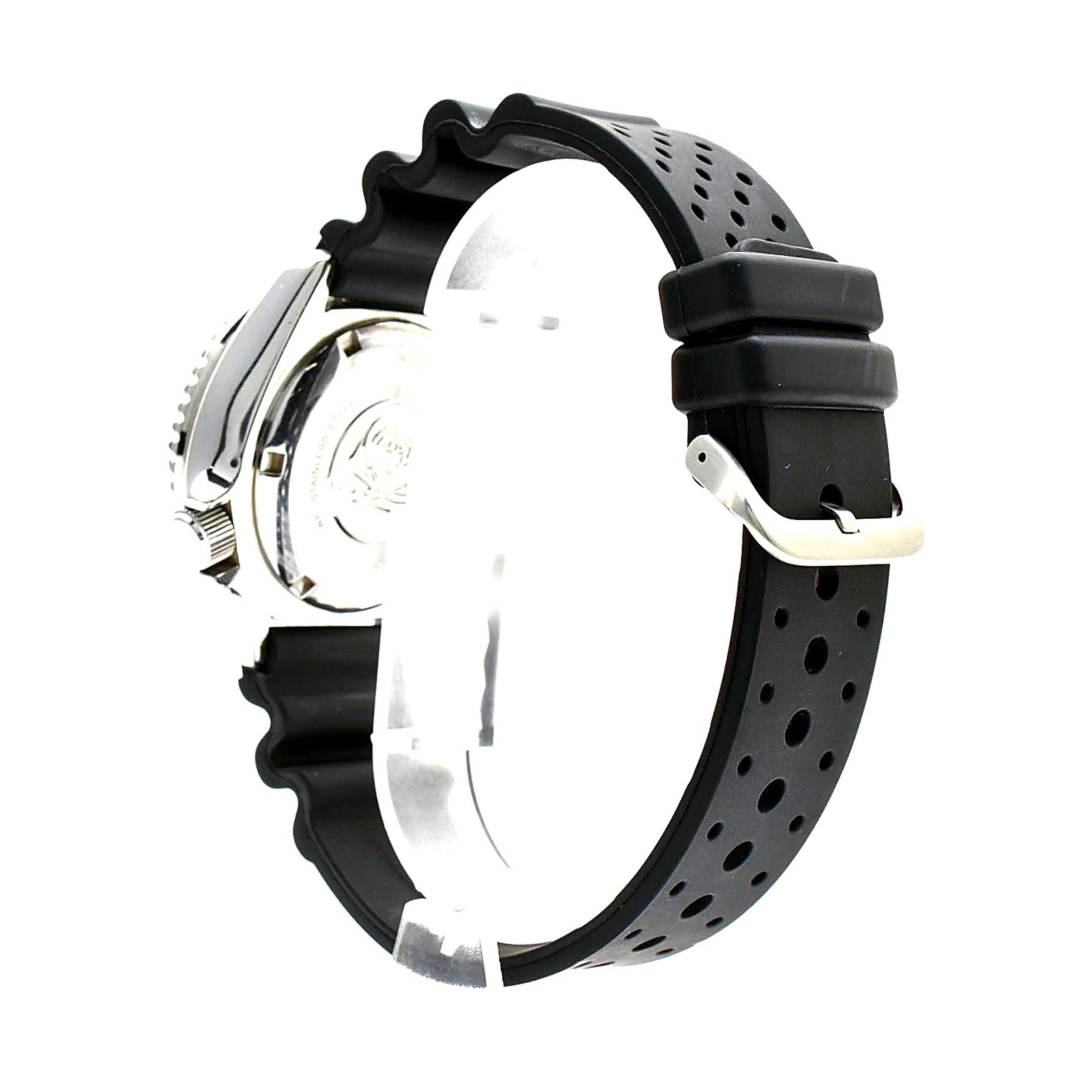 Seiko SKX007J Automatic Scuba Diver 200m Men Stainless Steel Day Date Black