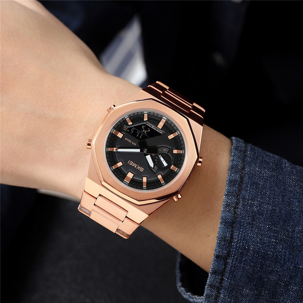 SKMEI Men Watch Luxury Military Wristwatch LED Digital Quartz Sport Watches Male