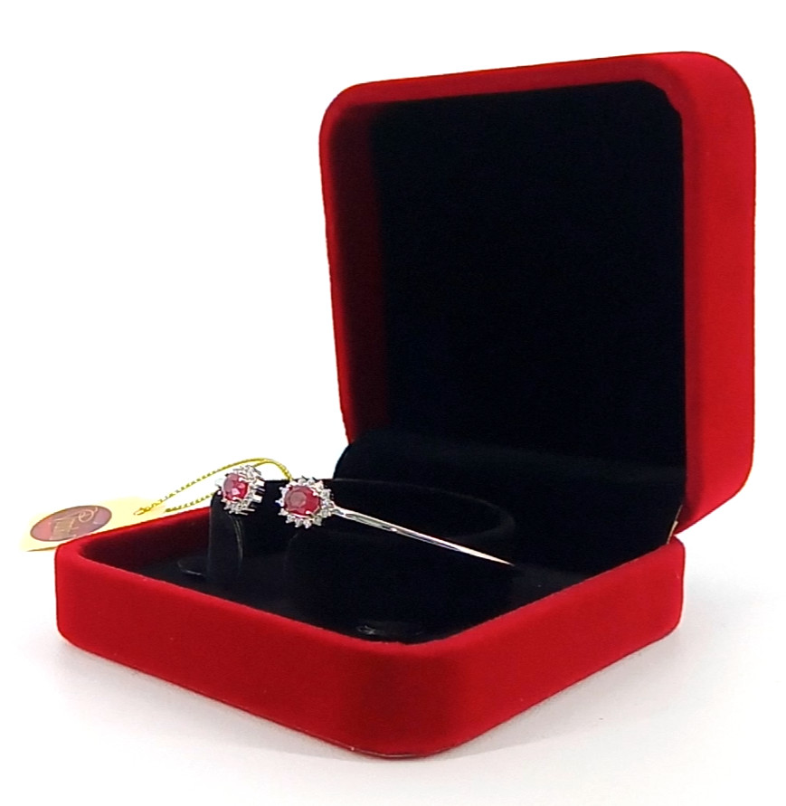 🔥🔥🔥Exclusive RUBY Bracelet in Silver & White Gold🔥🔥🔥