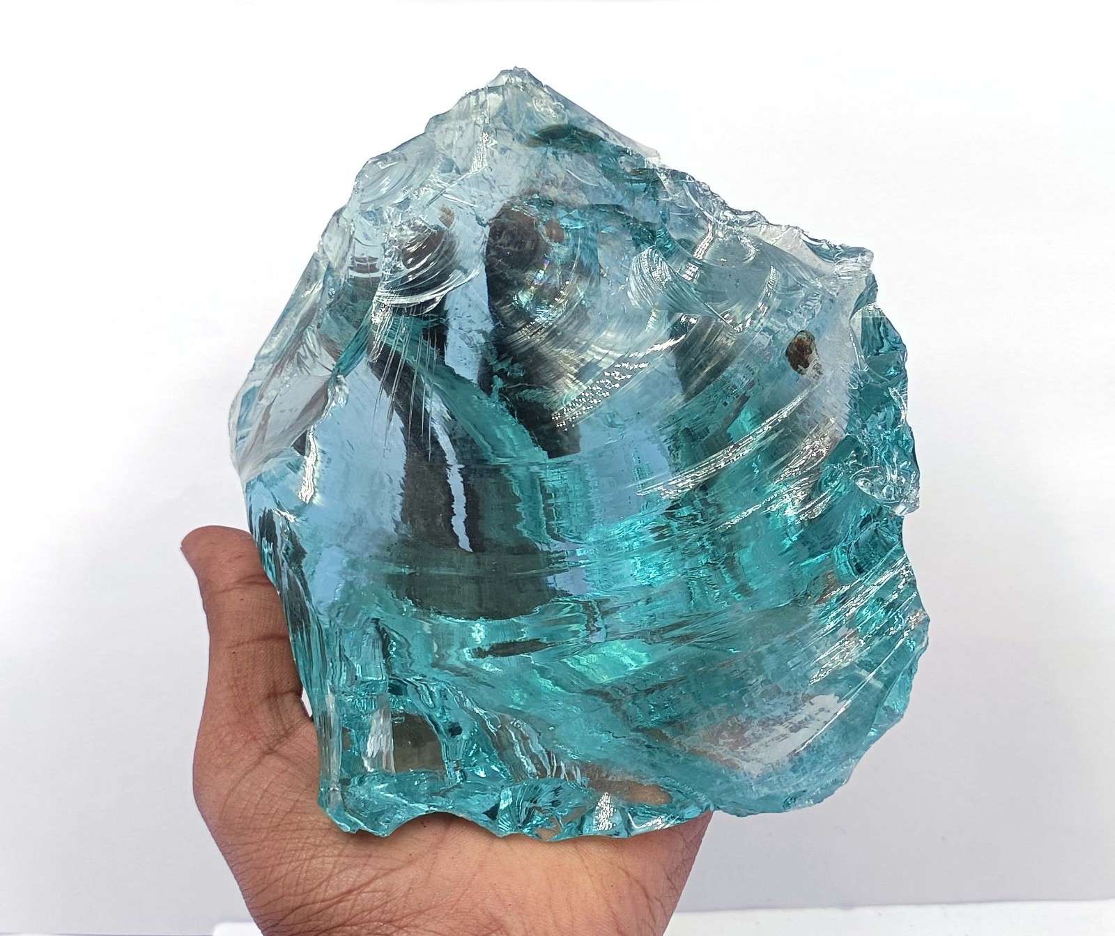 4274.0 Ct Natural Sky-Blue Aquamarine Rough Transparent EGL Loose Gemstone 6YGK