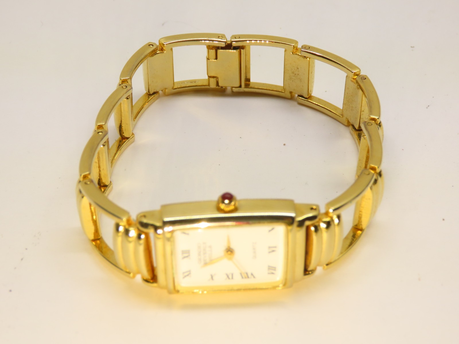 Giorgio Beverly Hills Watch Tested New Battery Quartz Bezel D6213
