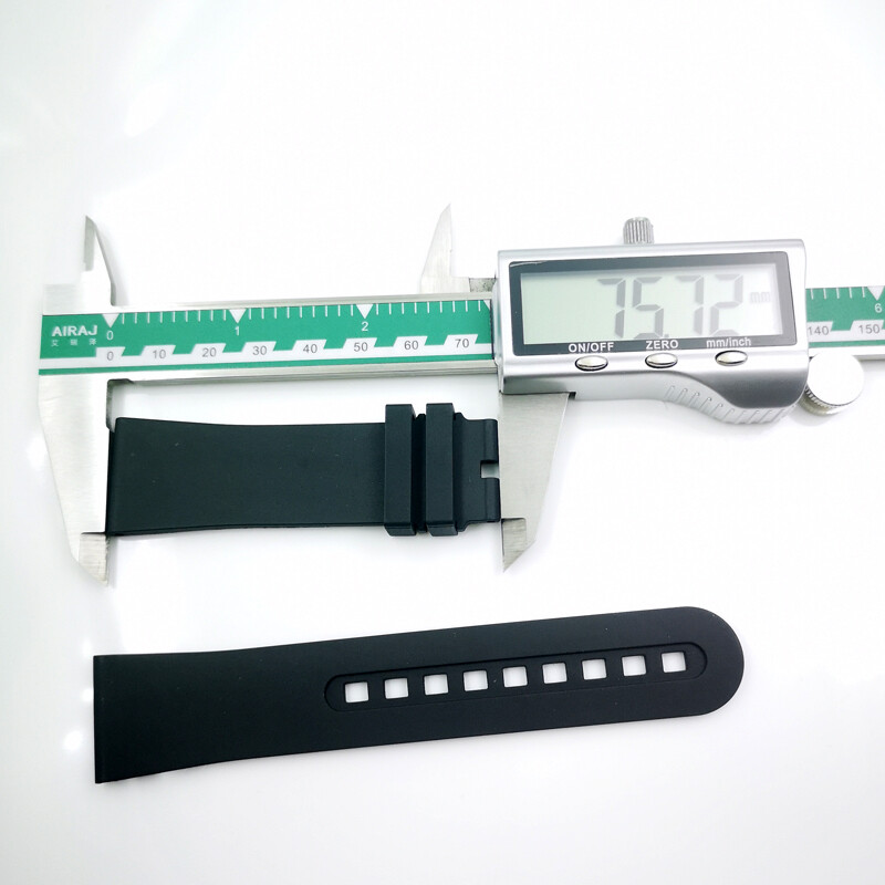 23mm / 20mm 75mm / 120mm FVMQ Rubber Band Strap for BP JB5000 5015 5085