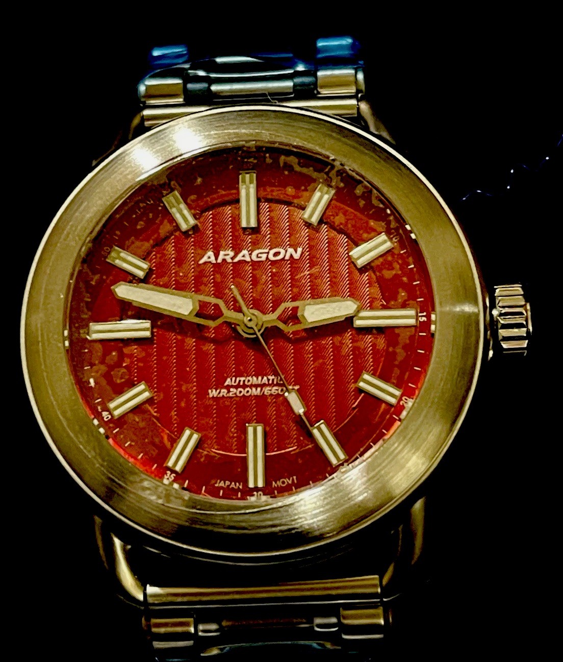 Aragon A548RED Millipede EVO NH35 50mm