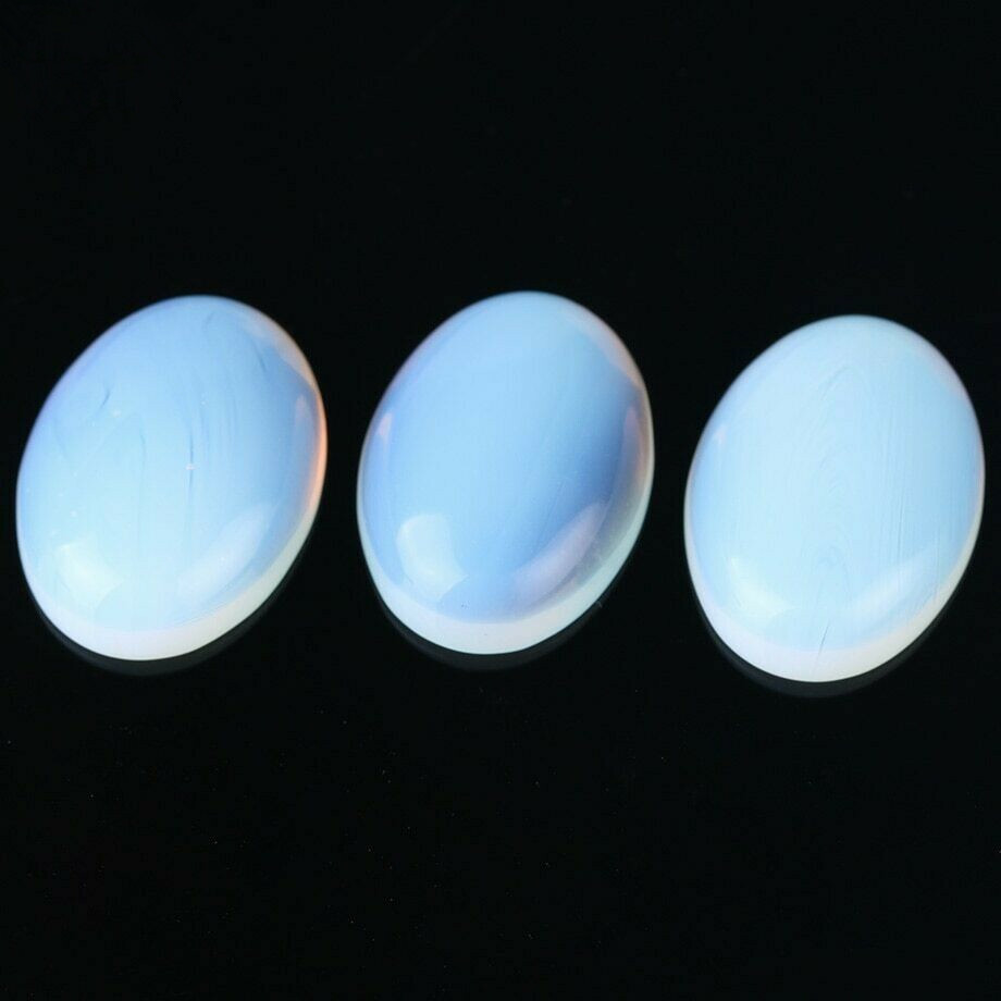 15x20mm Opal Stone 30pcs Oval No Hole CAB Cabochon for Jewelry No Holes