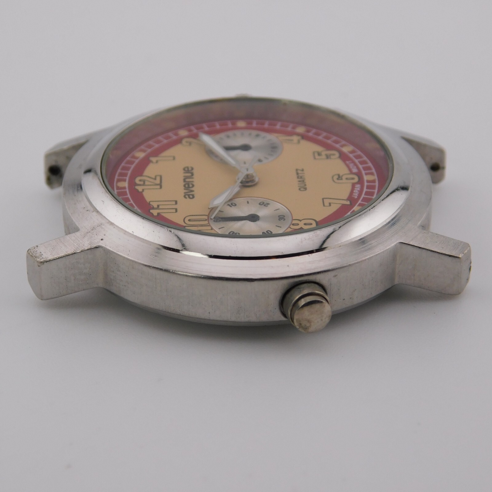 ACCUTIME WATCH CORP. avenue Quartz Analog Men’s Watch New Battery