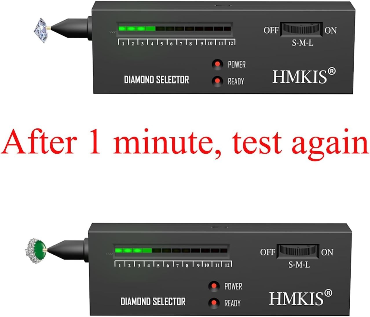 Easy-to-Use Diamond Selector Pen – Non-Rechargeable Gem Tester for Experts