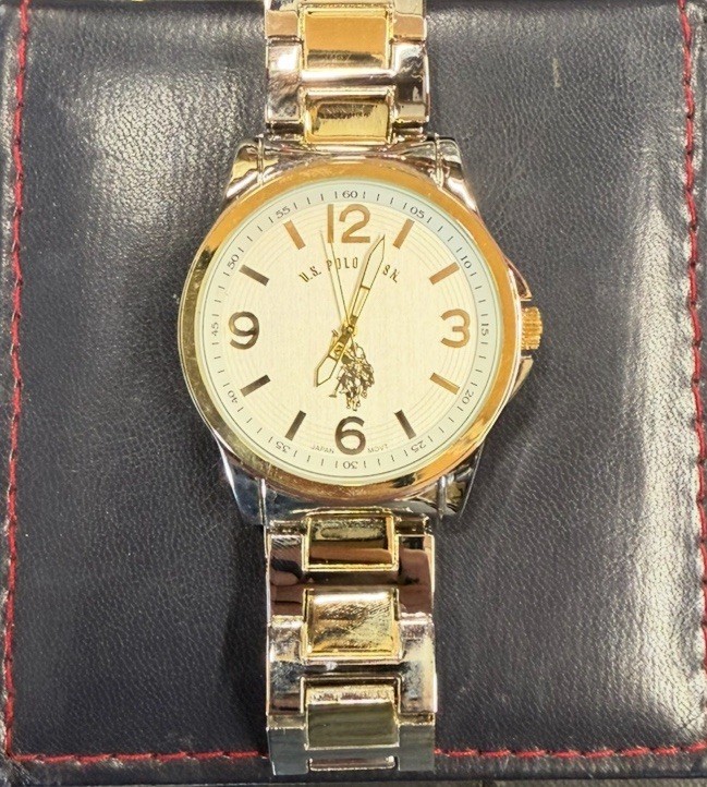 Men’s U.S. Polo Assn. Watch SR626SW Stainless steel Castback PC21J Watch