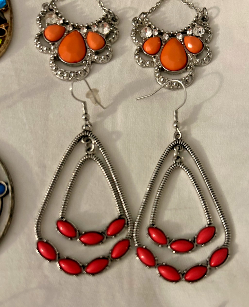paparazzi Collection Various bohemian Style Dangle drop Multi-color 10 Earrings