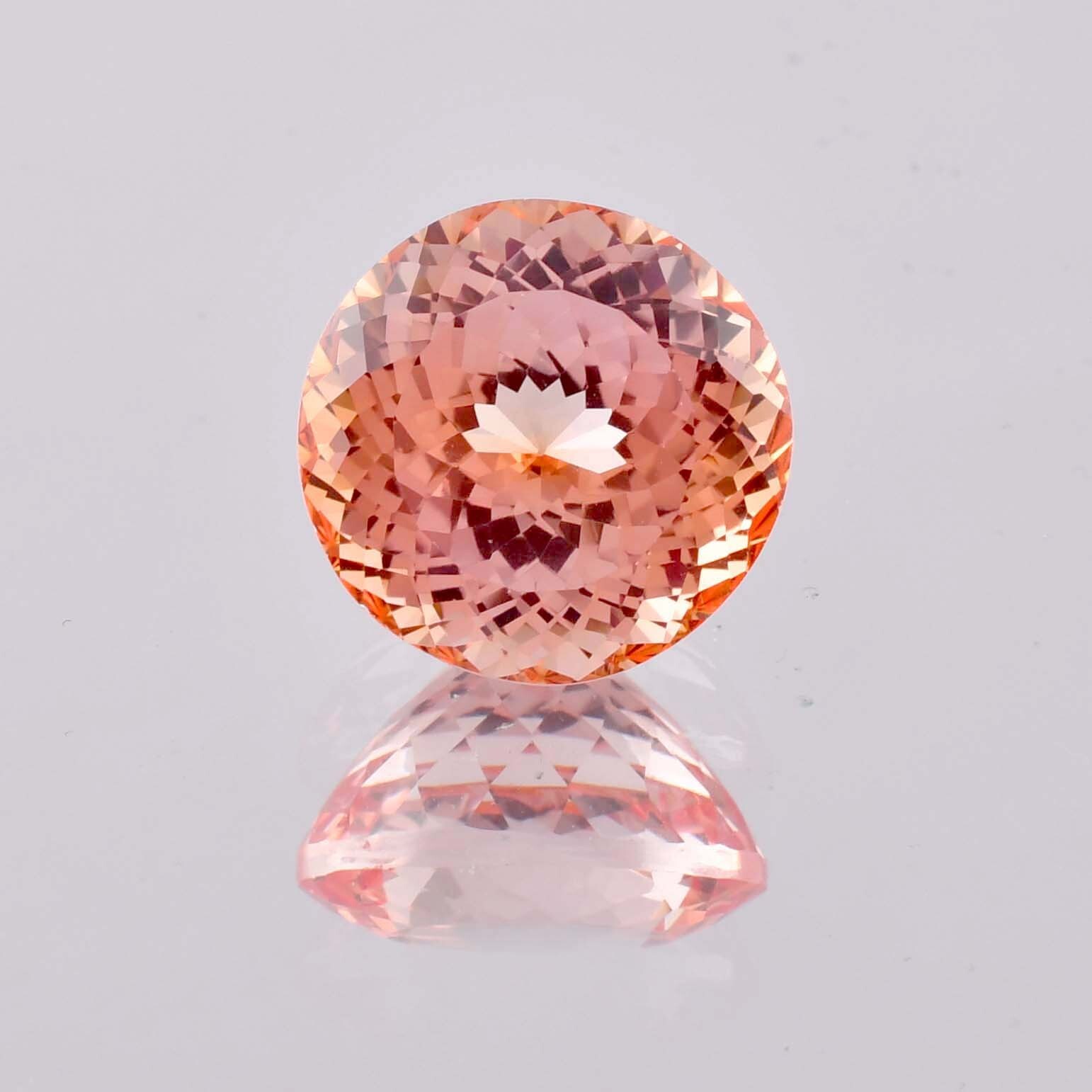 AAA+ Natural Peach Padparadscha Sapphire GIT Certified Gemstone Select Any Size