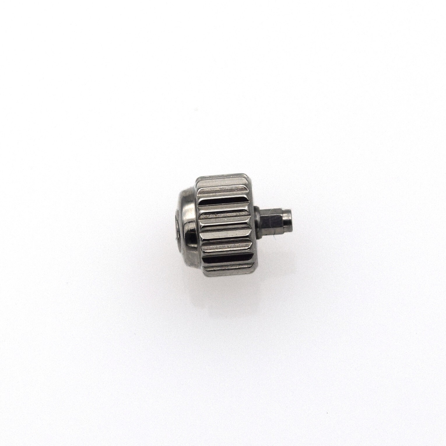 5.4 mm Diameter Silver Screw Down Watch Crown with Tube For Omega