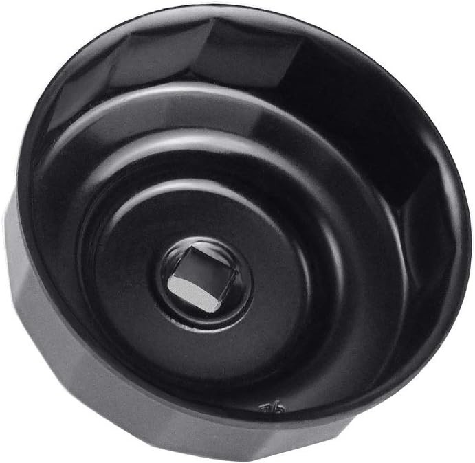 74mm 14-Flute Heavy Duty Oil Filter Wrench for VW, Audi, Porsche, and More