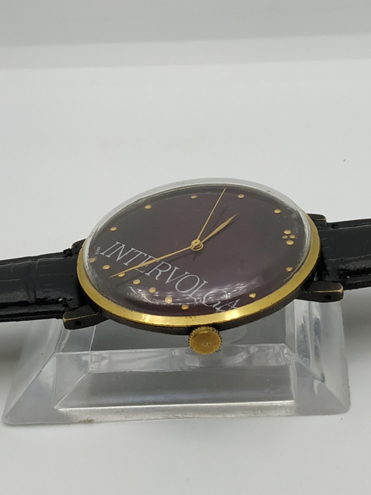 Men’s Vintage Watch Zarya SEKONDA INTERVOLGA USSR Mechanical Retro Soviet Dress