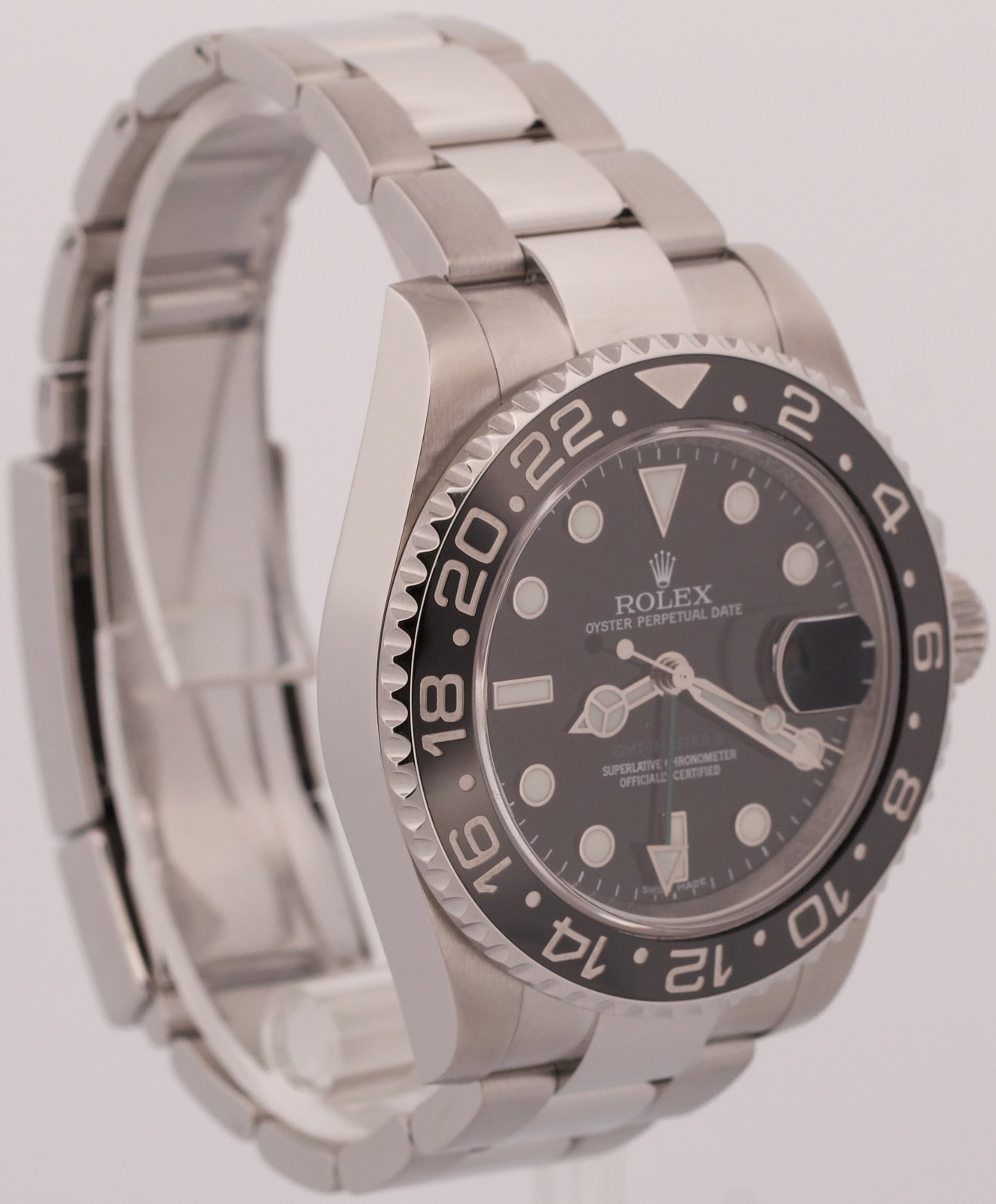 Rolex GMT-Master II BLACK Stainless Steel Ceramic RANDOM SERIAL 40mm 116710 LN