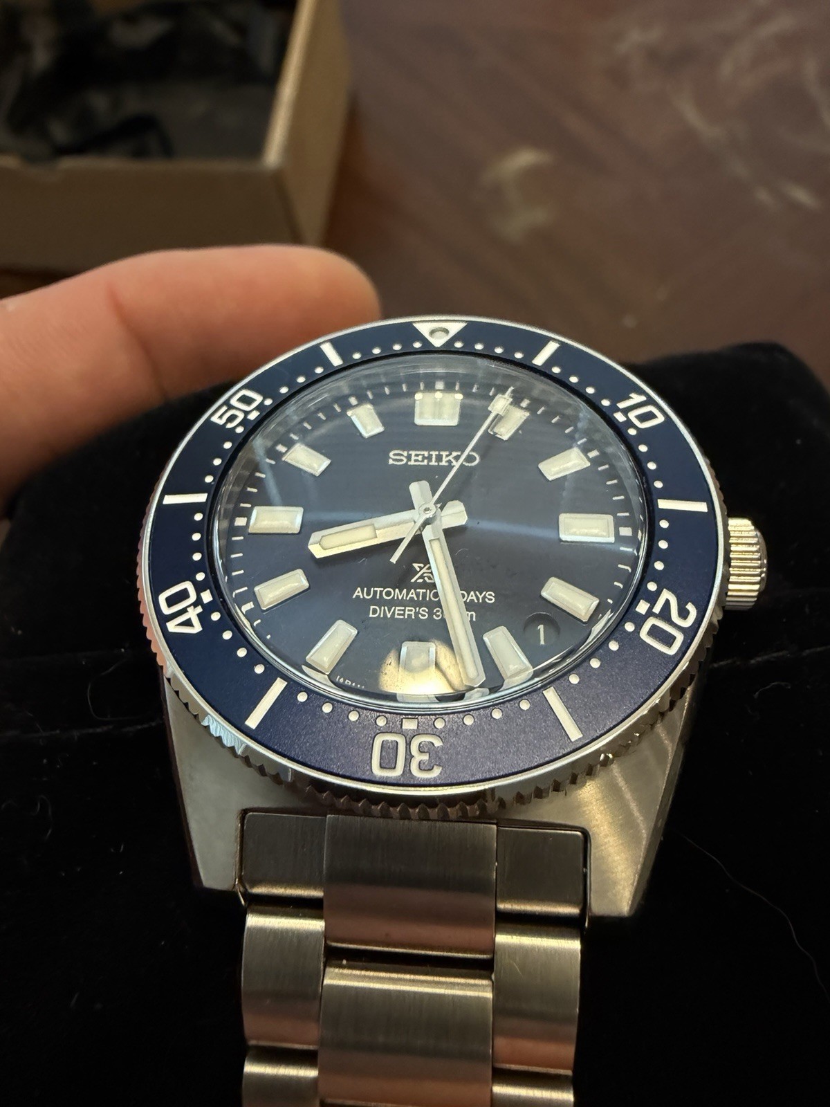 New Seiko Prospex 1965 Heritage Blue dial 40 MM Automatic Men’s Watch SPB451