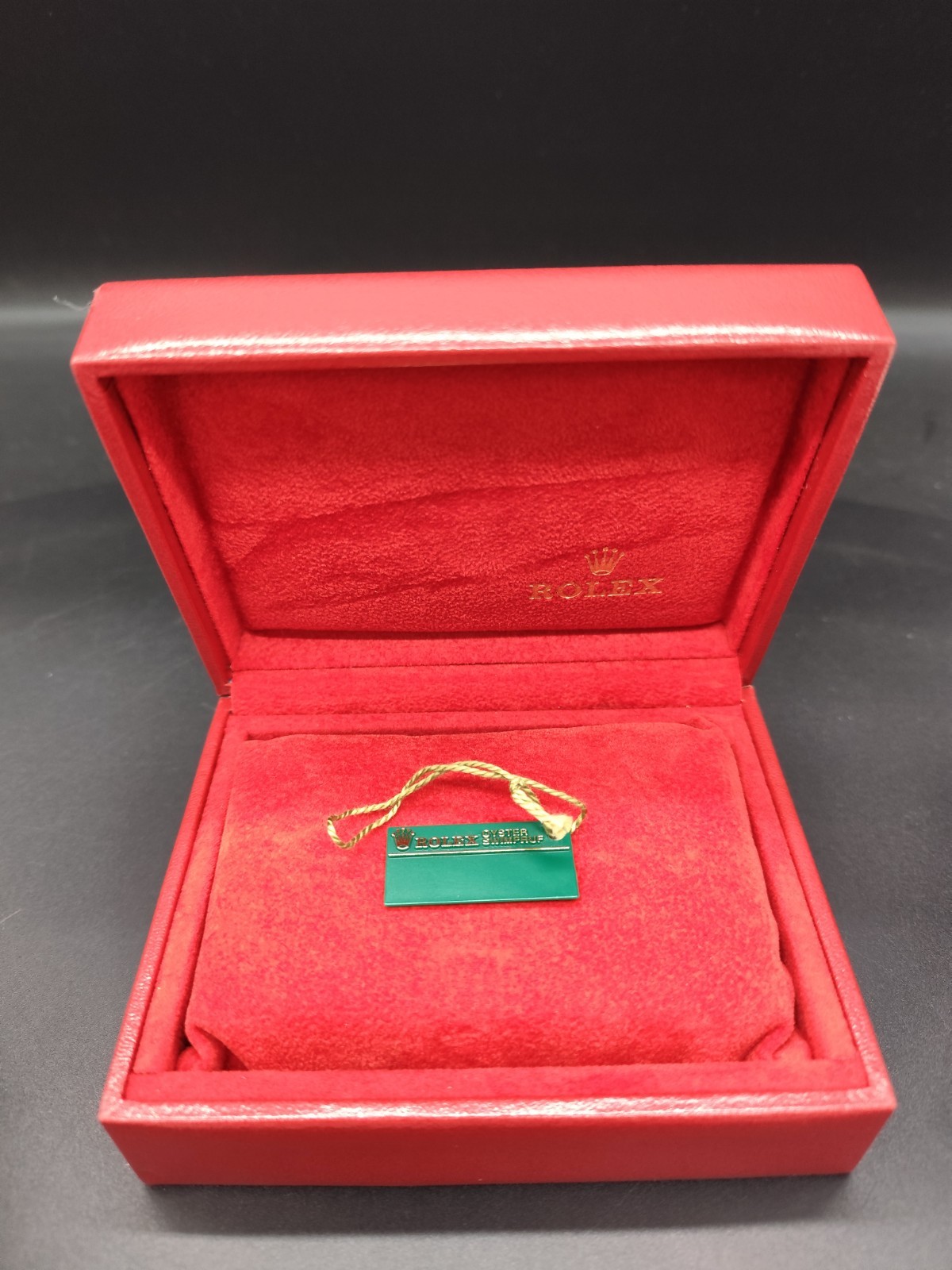 Rare Rolex Red Box Set 14.00.02 Burgundy Case For Ladies Datejust 69173 Vintage