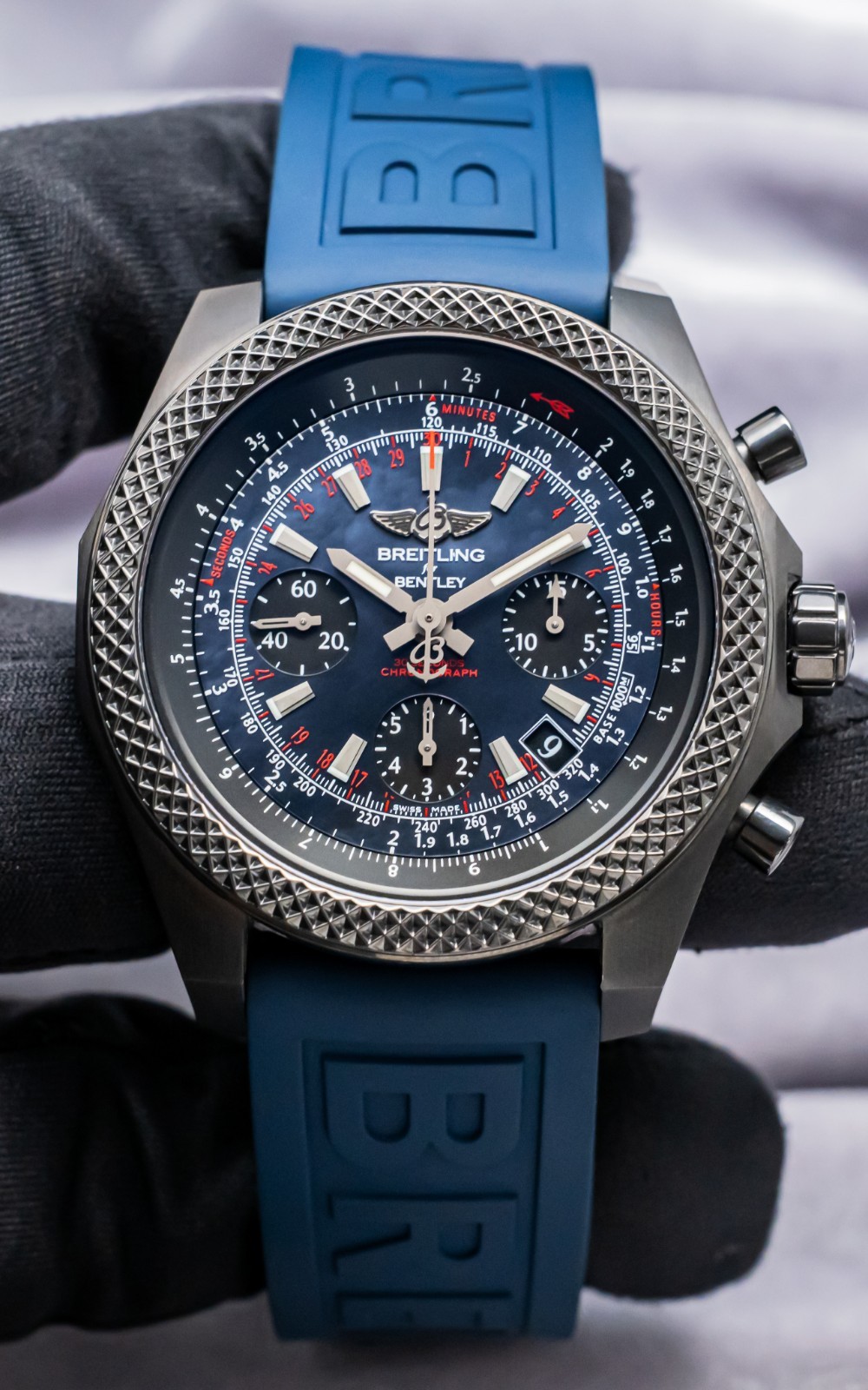 Breitling Bentley B06 S Midnight Limited Edition Blue MOP Dial 44mm MB0612