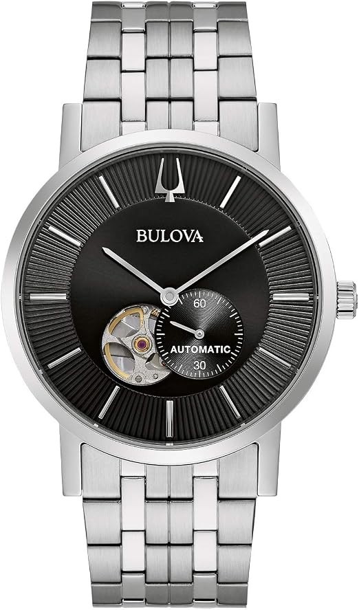 Bulova 96A239 Men’s Automatic Skeleton Men’s Watch 42mm Stainless Steel