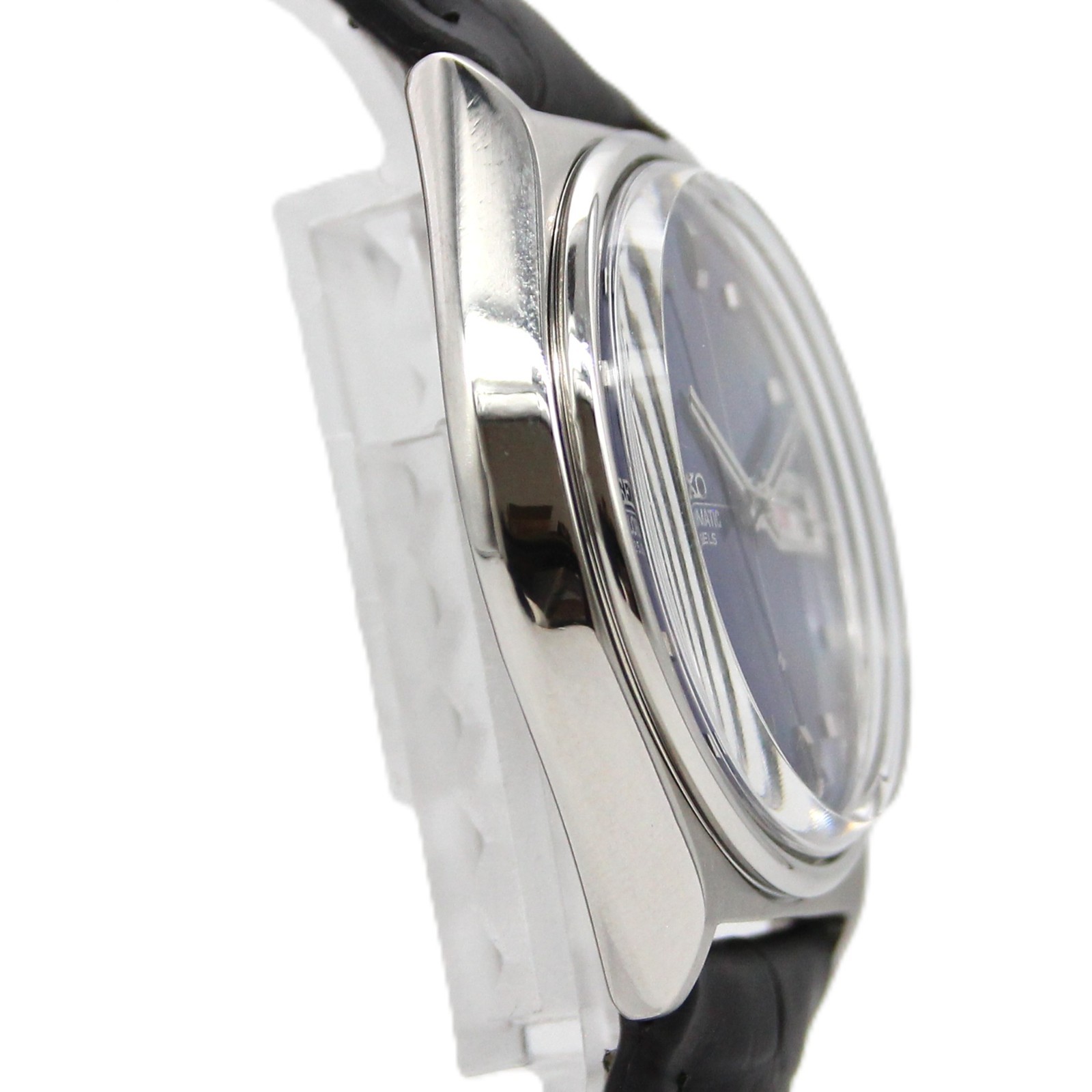[N MINT] SEIKO LORD MATIC 5606-7010 Blue Automatic 37mm 25J Men’s Watch JP Z312