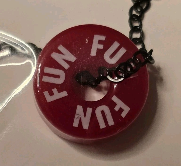 Effy Carnival Cruise Red FUN Ships Charm Barrel Necklace Black Chain Set Of 2