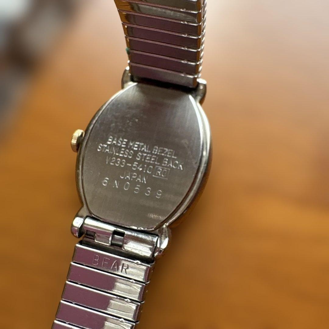 SEIKO ALBA Quartz Watch, Oval Shape, Made in Japan