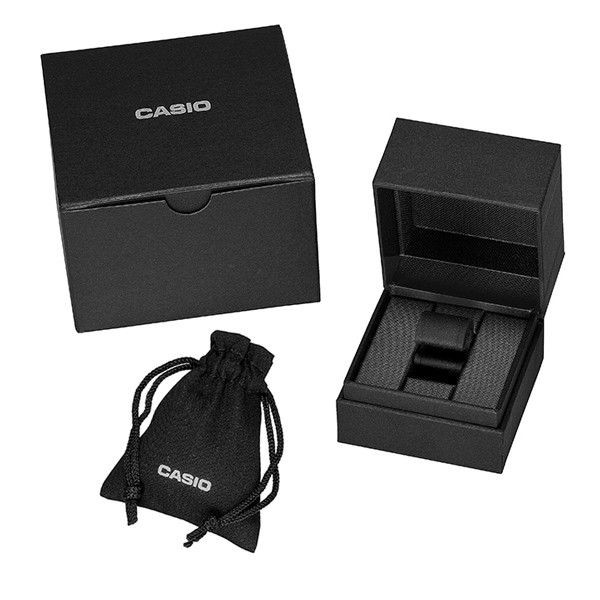 New and Unopened CASIO RING WATCH CRW 001G 9JR Casio Ring Watch With Tag Gold