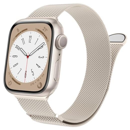 Compatible with Apple Watch Series 11&10 42mm/41mm/40mm/38mm A—Starlight