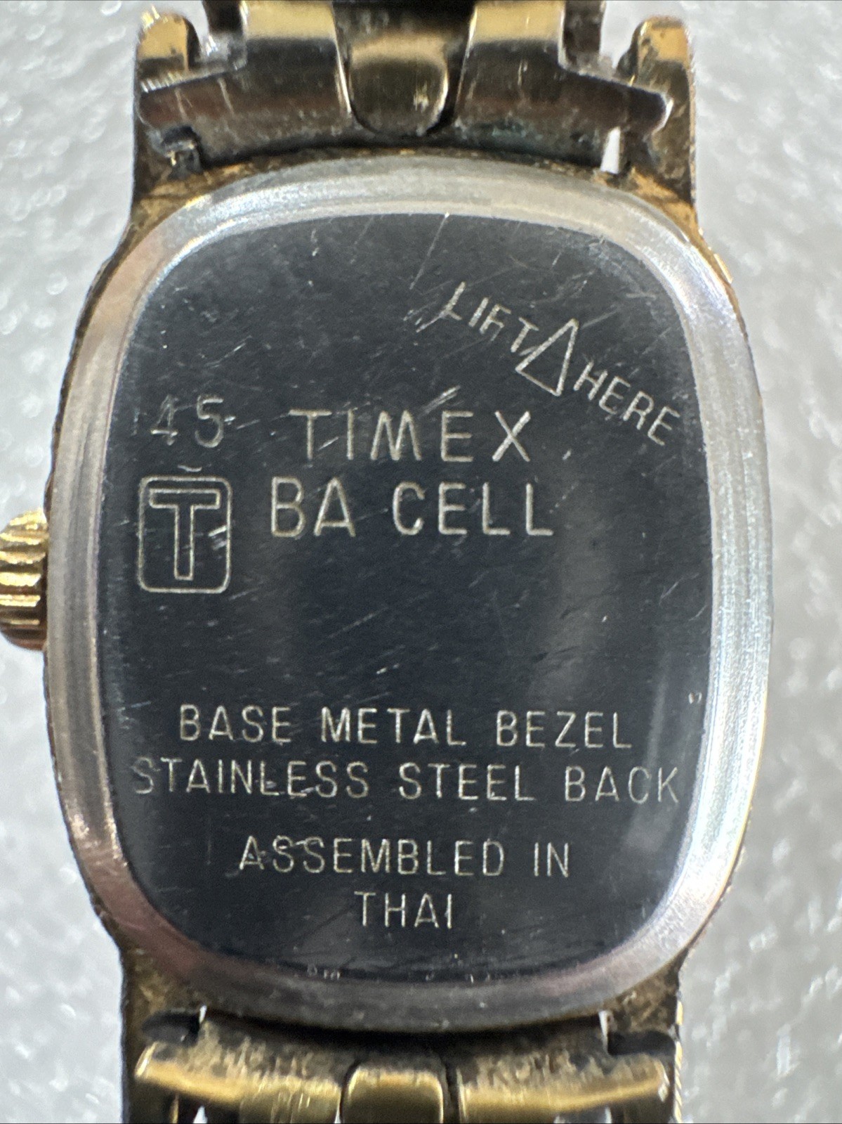 Vintage Timex Quartz Running But Running 2 Min Slow New Battery