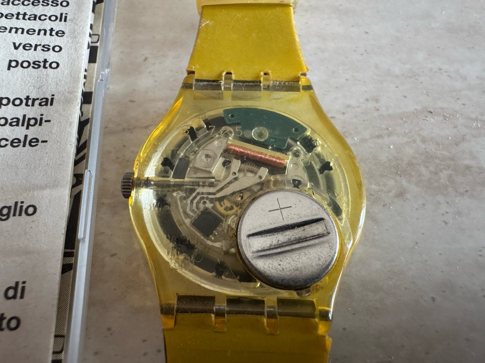 1997 Juventus Centenary Limited Edition Swatch Watch In Collectible Box