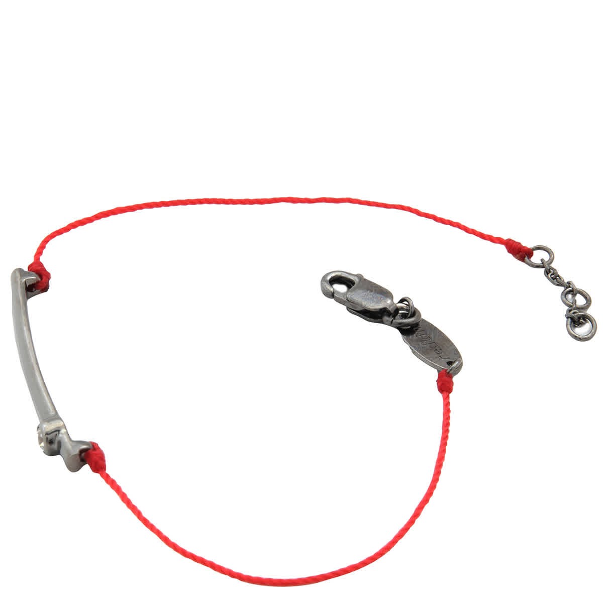 Redline Tube 0.05ct Round Diamond String Bracelet