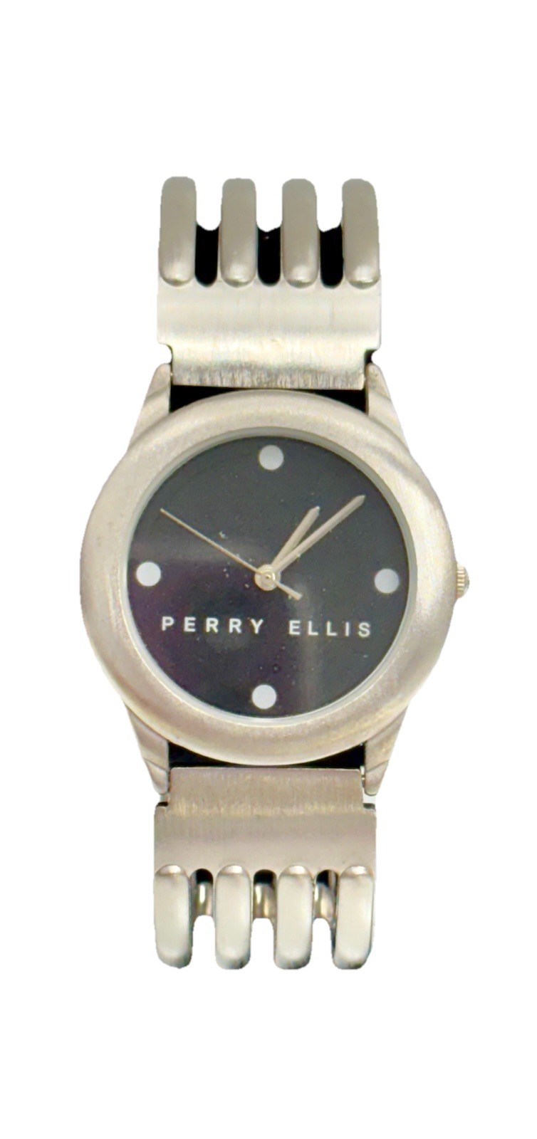 Vintage 1990’s Perry Ellis Watch With Orginal Box Quartz New Battery