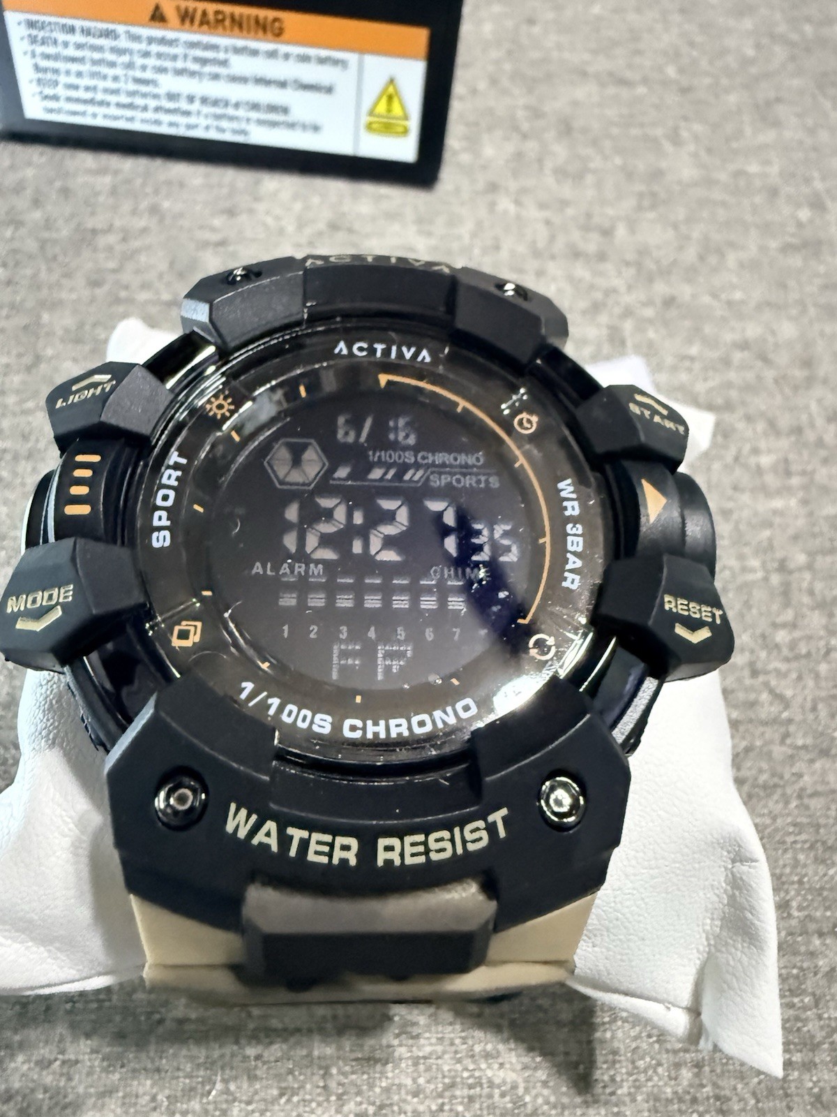 ACW8050MC-001 – Activa Armour X Invicta Men’s Digital Watch – 50mm. Camouflage.