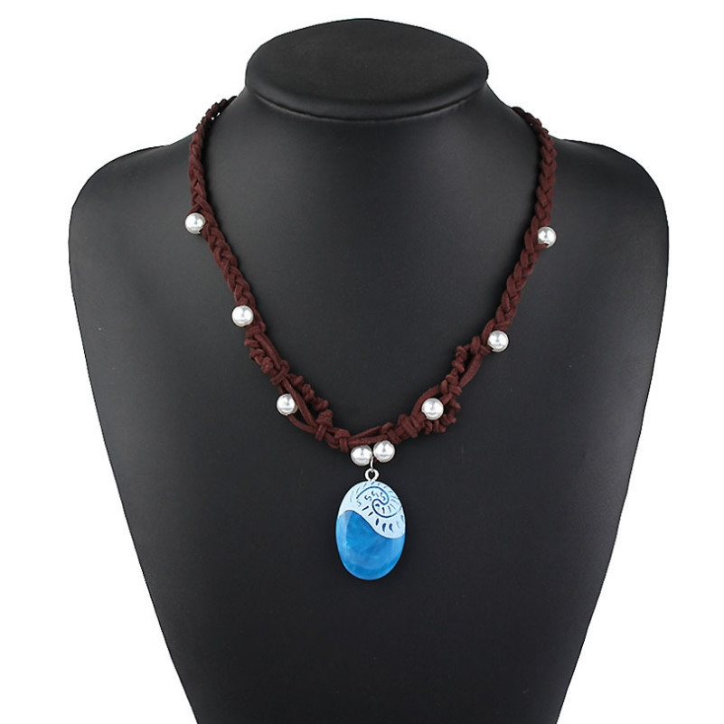 Princess Moana Necklace Pendant Heart of Te Fiti