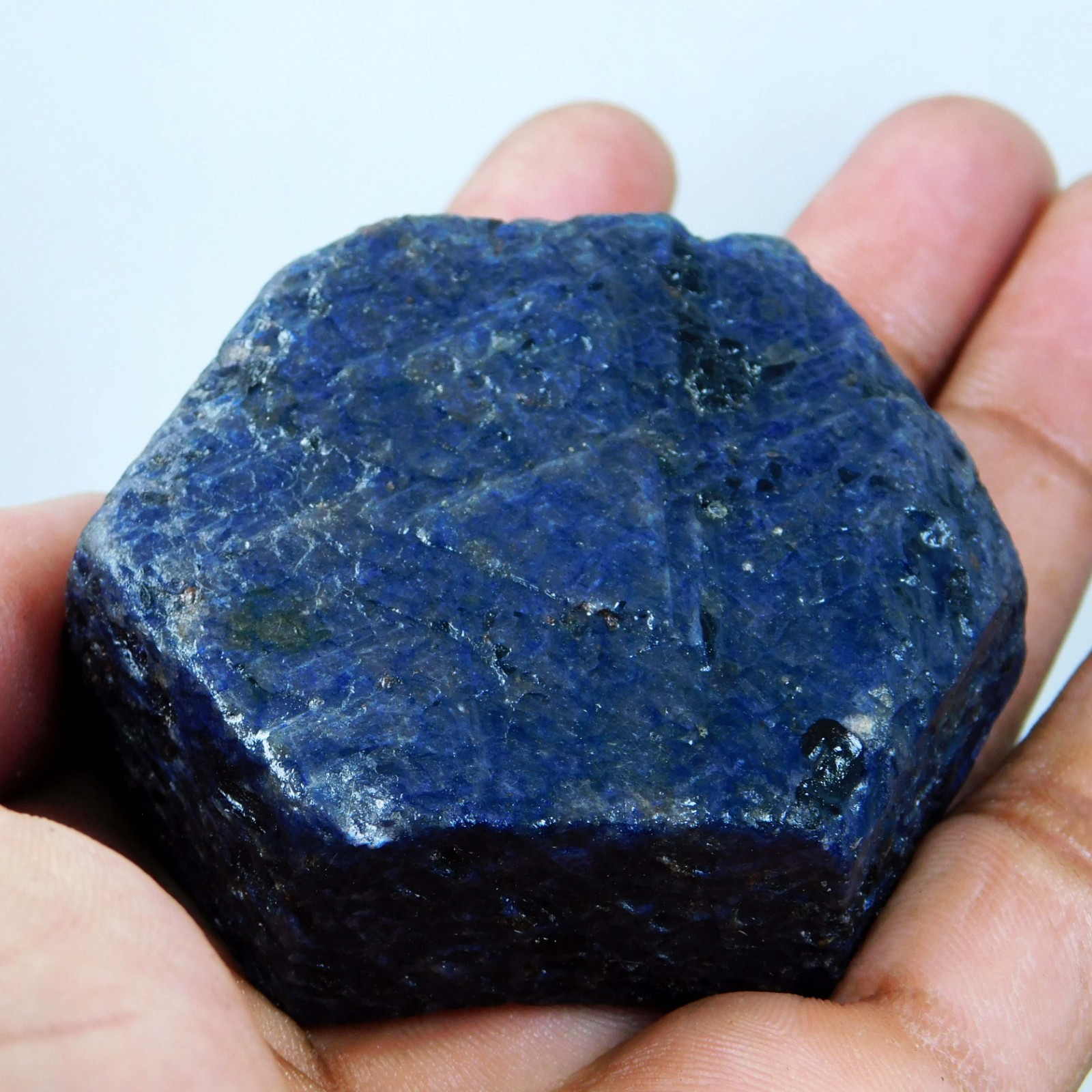 937 Ct Natural Unheated Blue Star Sapphire Specimen Rough Certified Gemstone