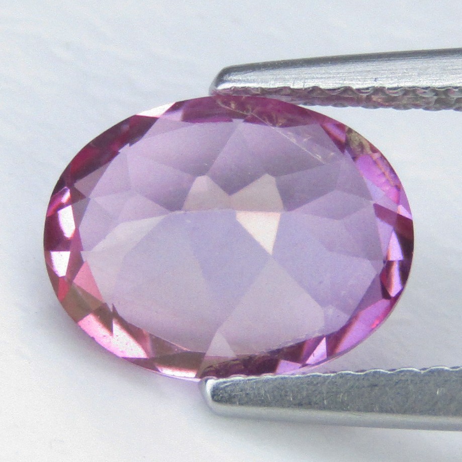 5.97Cts Romantic Natural Pink Topaz 12.1×10.2mm Oval Shape Loose Gemstone