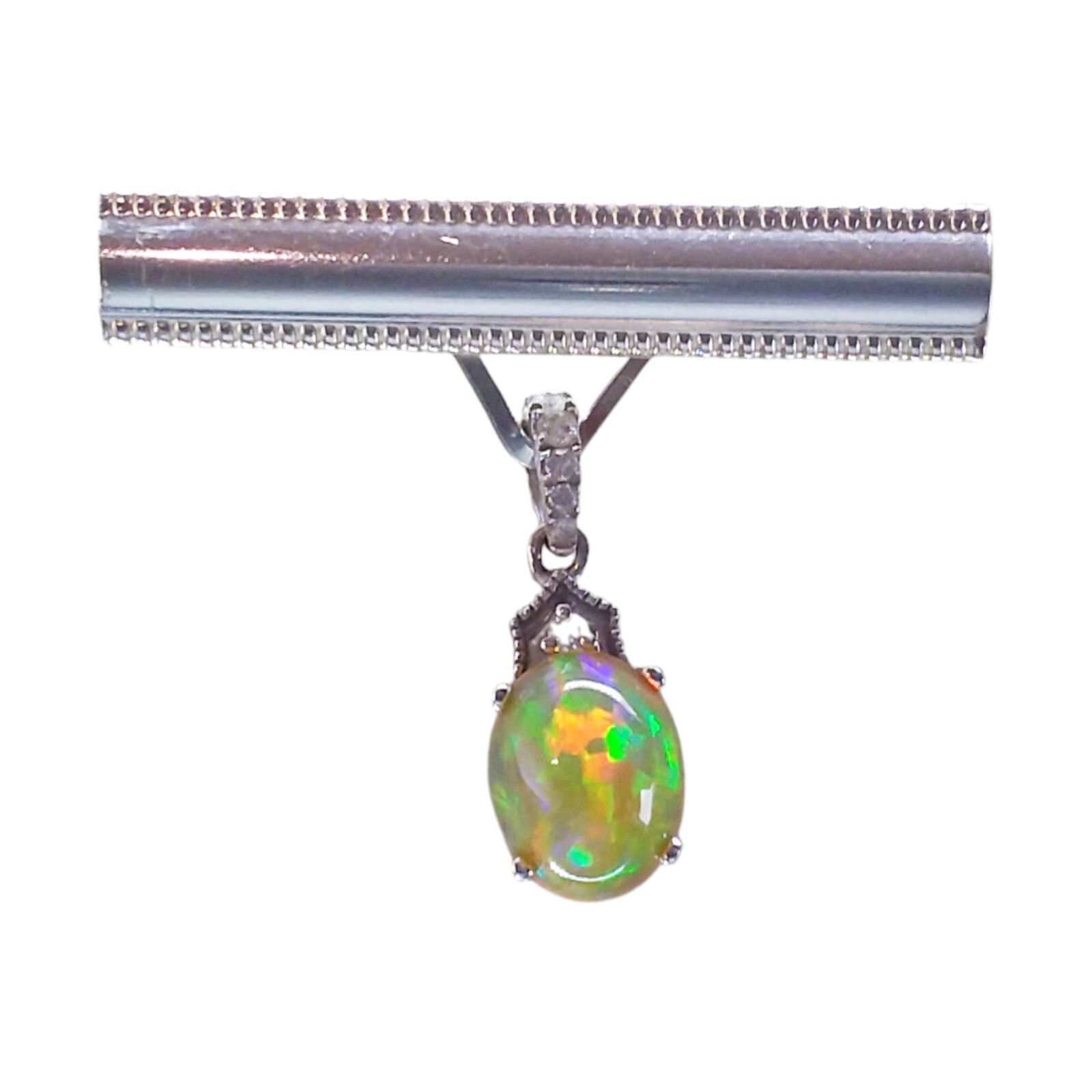 Pendant/Charm to Brooch Converter, convert pendant to brooch, item #2058