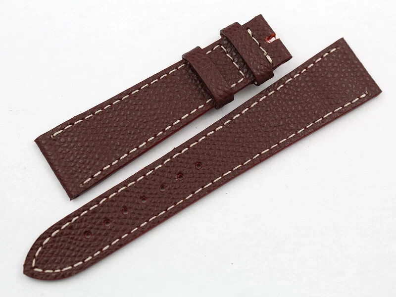 Strap Band Genuine Leather Bordeaux Various Size Accessories Made Italy Top