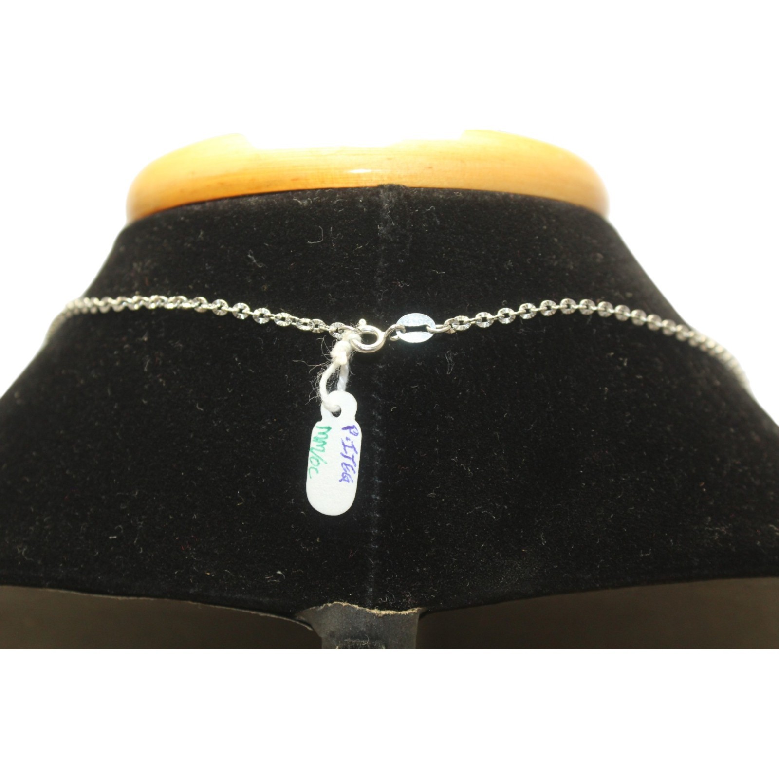 925 Sterling Silver Link Chain 18.0″ Handmade Single Piece Unisex Strong M0124