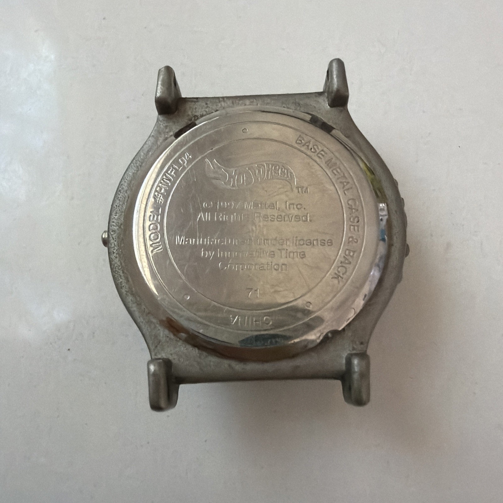 Vintage Hot Wheels Watch Power Pistons Timepiece