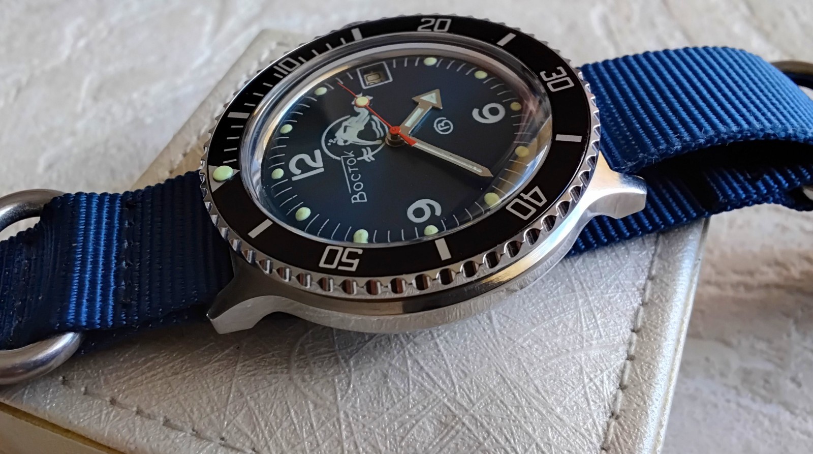 Russian Vostok amphibian divers automatic watch, cal. 2416 B