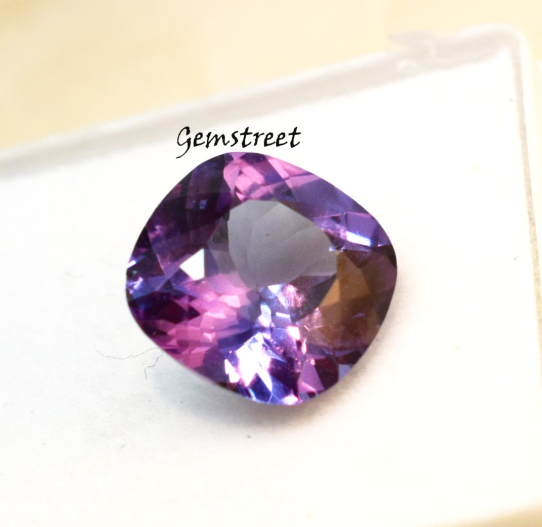 Natural 5 Ct Brazil Color Changing Alexandrite Certified Premium Loose Gemstone